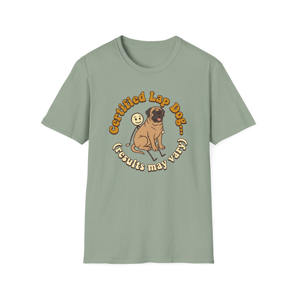 Mastiff on a Stick Man T-Shirt
