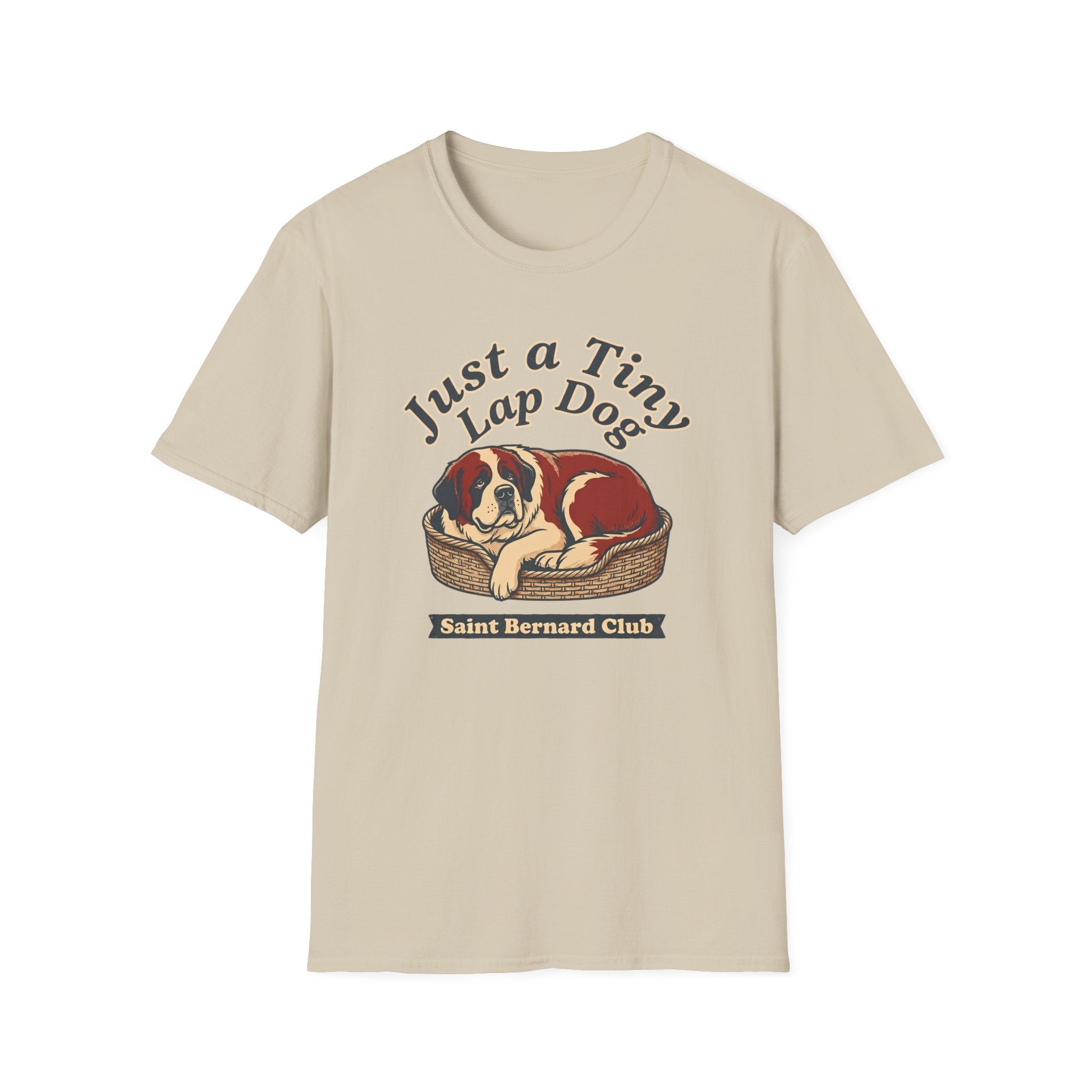 Old Timey Lap Dog St. Bernard T-Shirt