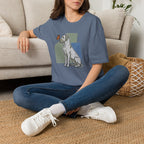 Butterfly on Great Dane Nose T-Shirt