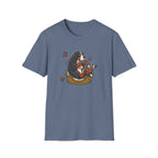 Bernese Mtn Dog in a Basket T-Shirt