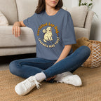 Great Pyrenees on a Stick Man T-Shirt
