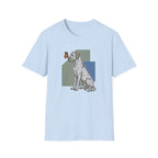 Butterfly on Great Dane Nose T-Shirt