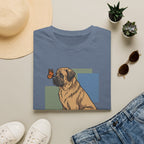 Butterfly on Mastiff Nose T-Shirt
