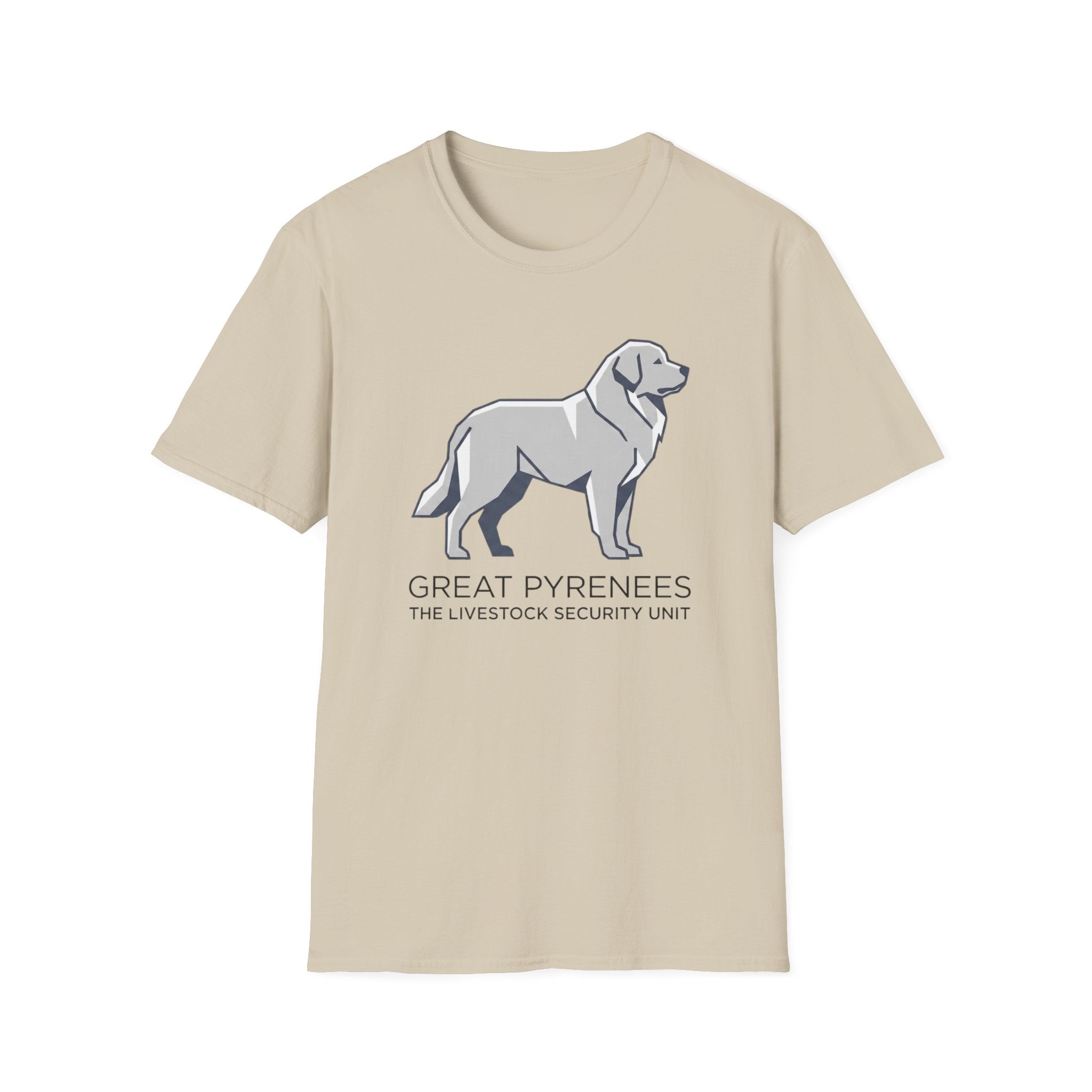 Great Pyrenees Livestock Security Unit T-Shirt