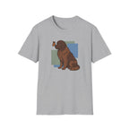Butterfly on Newfoundland Nose T-Shirt