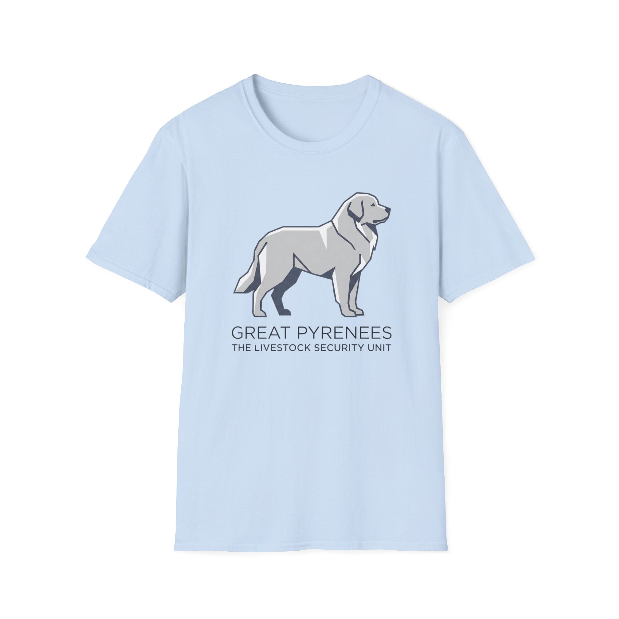 Great Pyrenees Livestock Security Unit T-Shirt