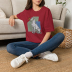 Butterfly on Great Dane Nose T-Shirt