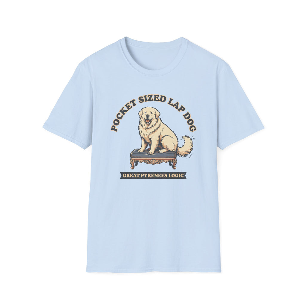 Old Timey Lap Dog Great Pyrenees T-Shirt
