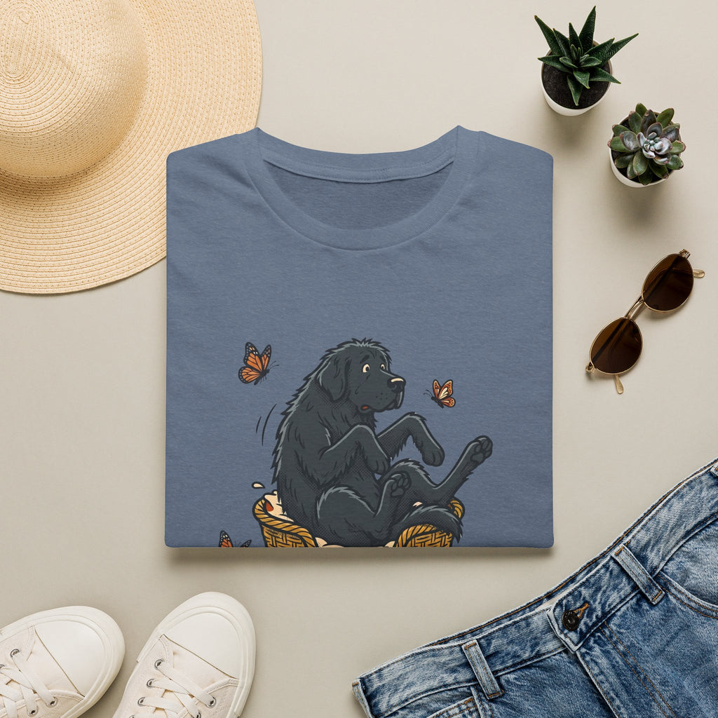 Newfoundland in a Basket T-Shirt