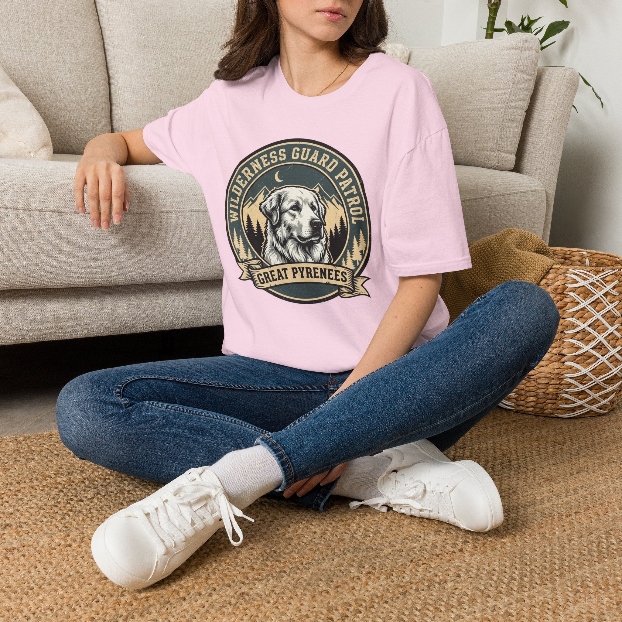 Great Pyrenees Working Badge T-Shirt