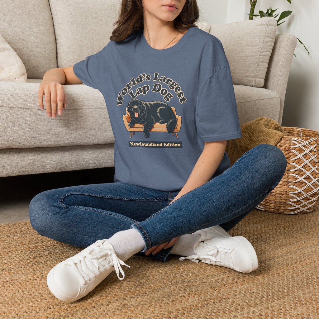Old Timey Lap Dog Newfoundland T-Shirt