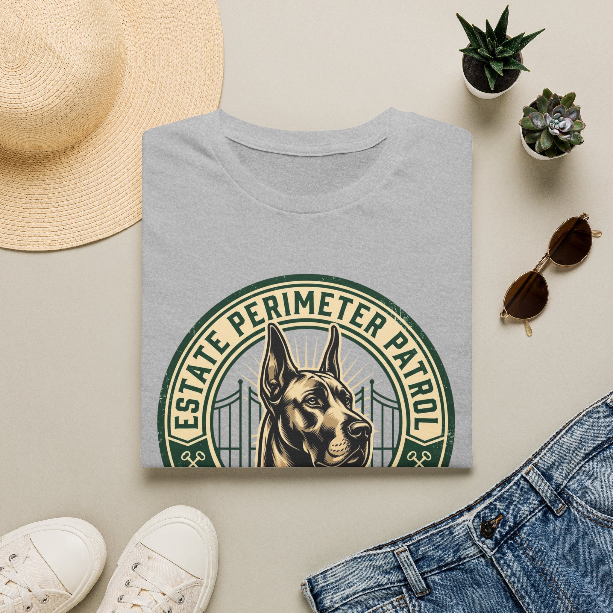 Great Dane Working Badge T-Shirt