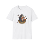 Bernese Mtn Dog in a Basket T-Shirt