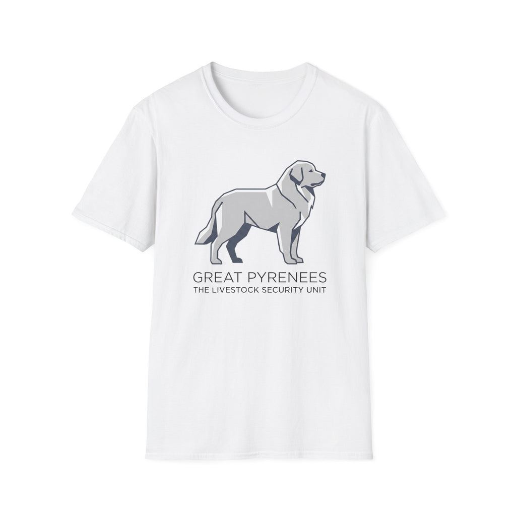 Great Pyrenees Livestock Security Unit T-Shirt