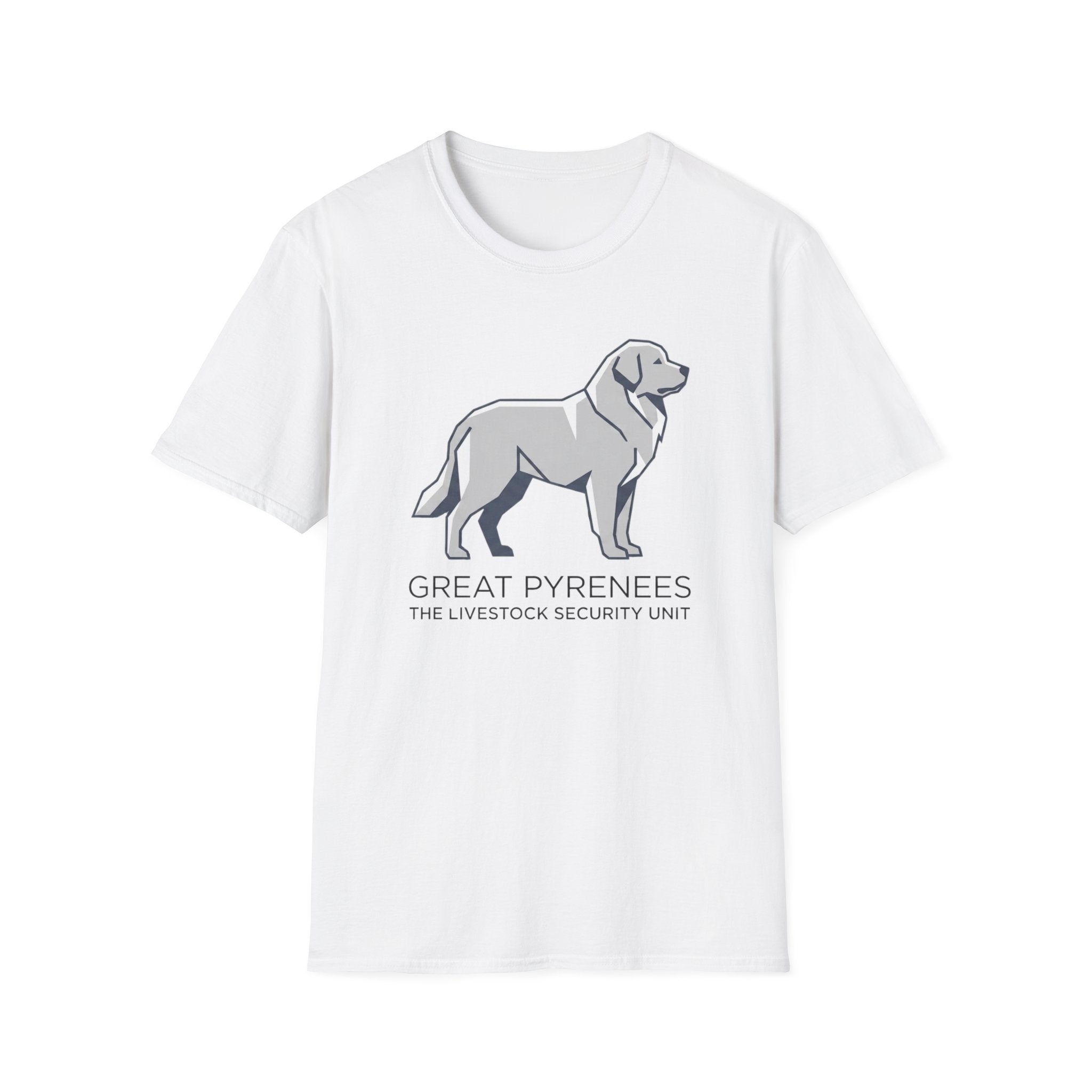Great Pyrenees Livestock Security Unit T-Shirt