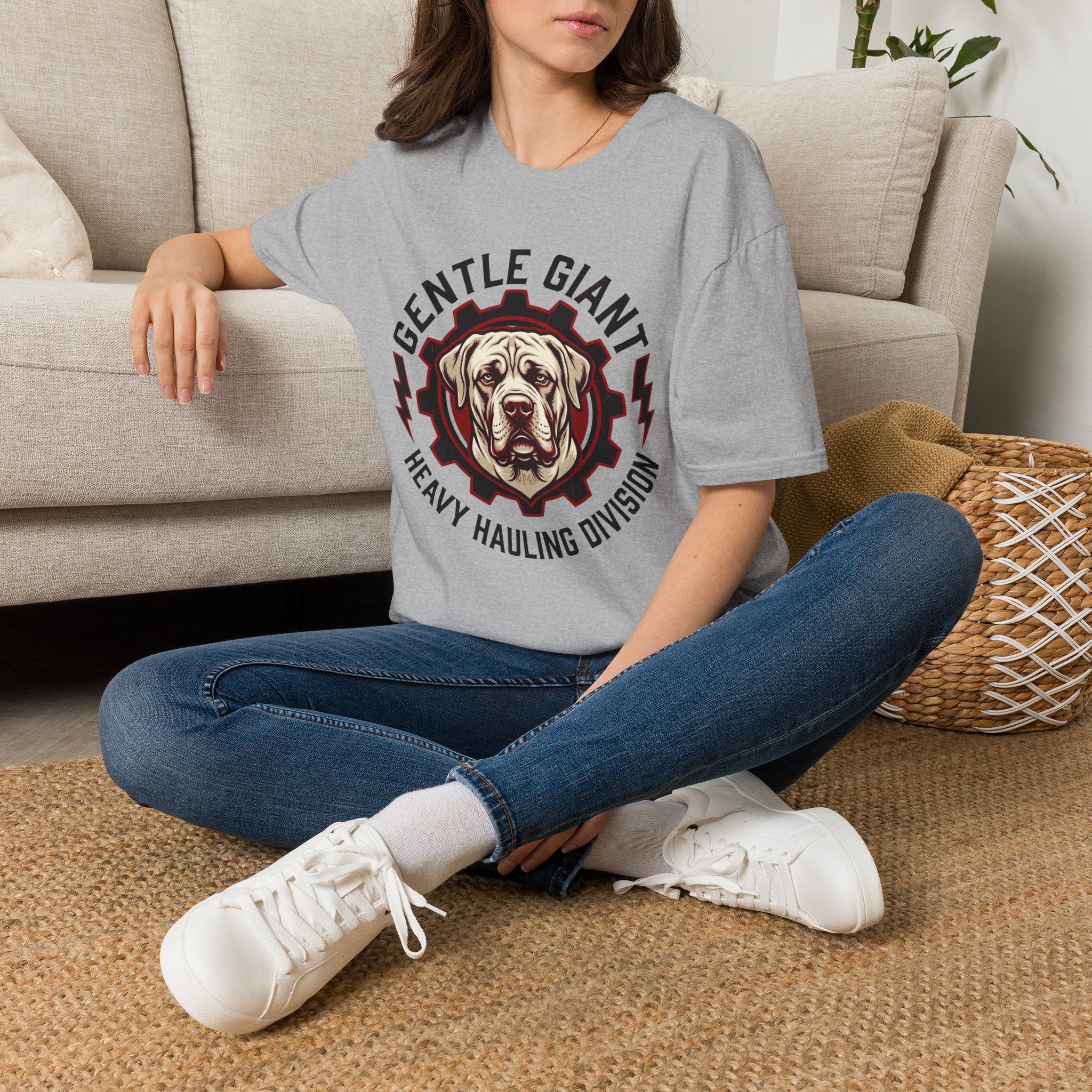 Heavy Hauling Mastiff T-Shirt
