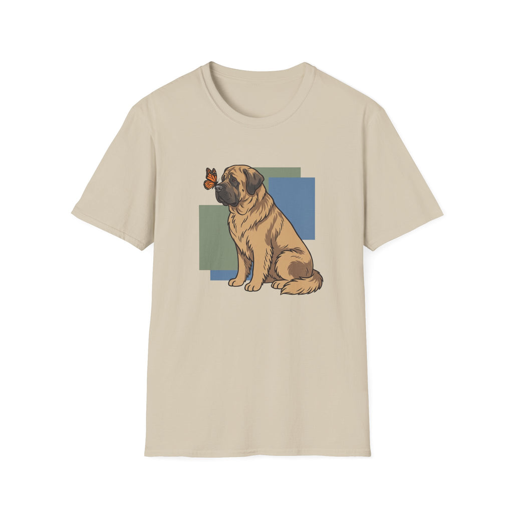 Butterfly on Mastiff Nose T-Shirt