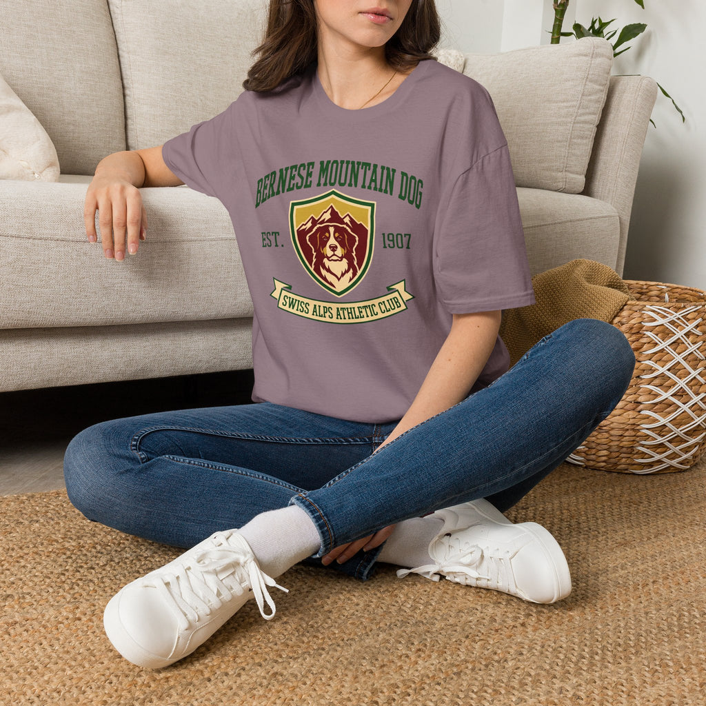 Varsity Bernese Mtn Dog T-Shirt