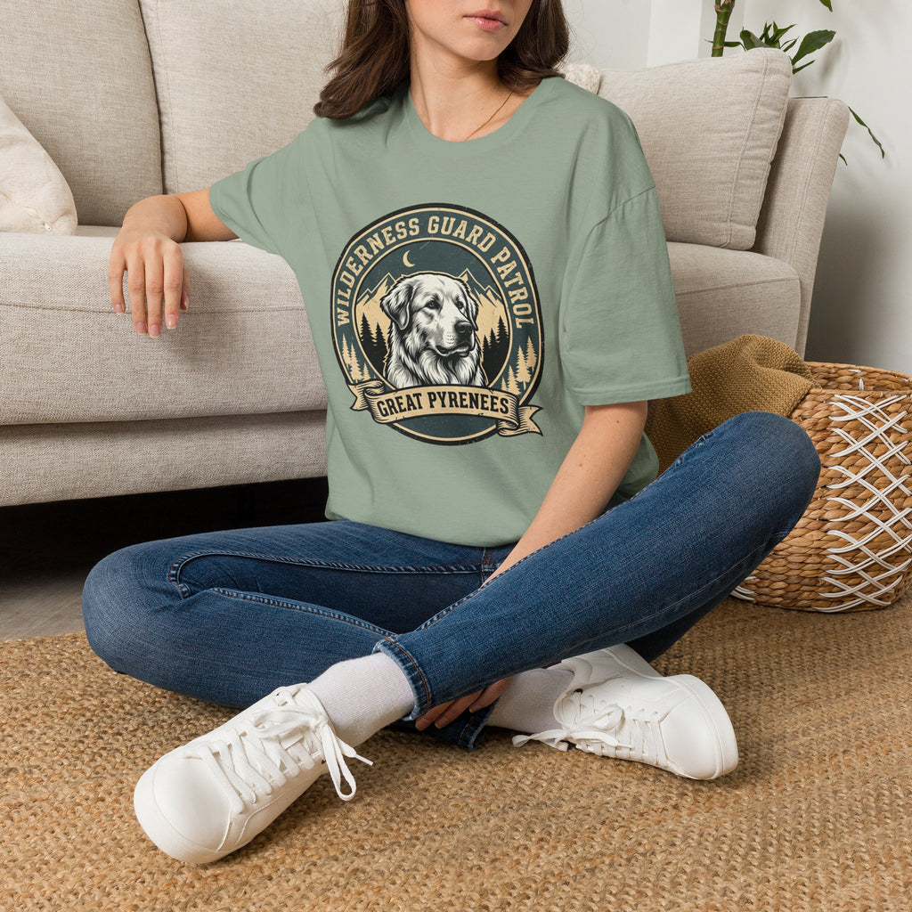 Great Pyrenees Working Badge T-Shirt