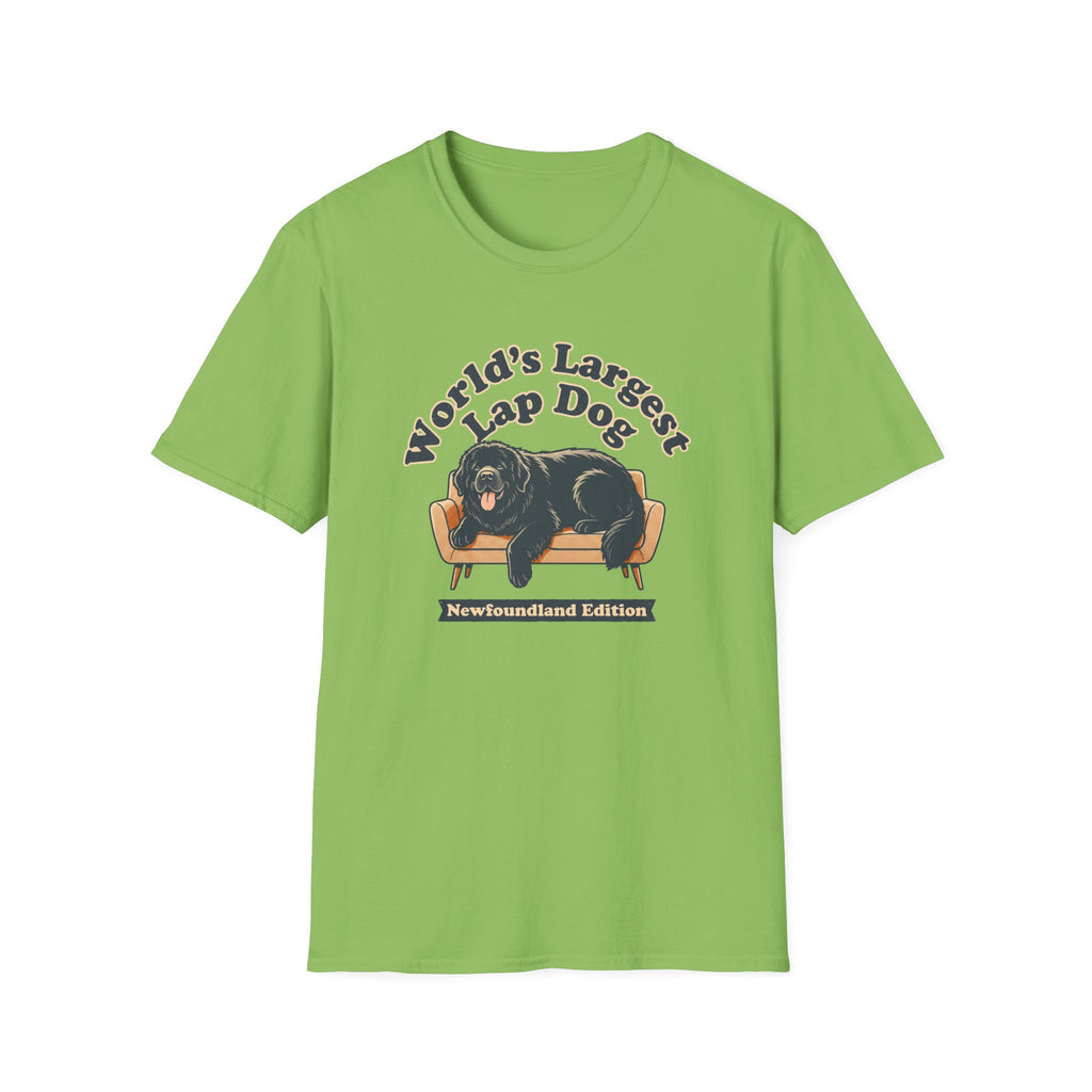 Old Timey Lap Dog Newfoundland T-Shirt