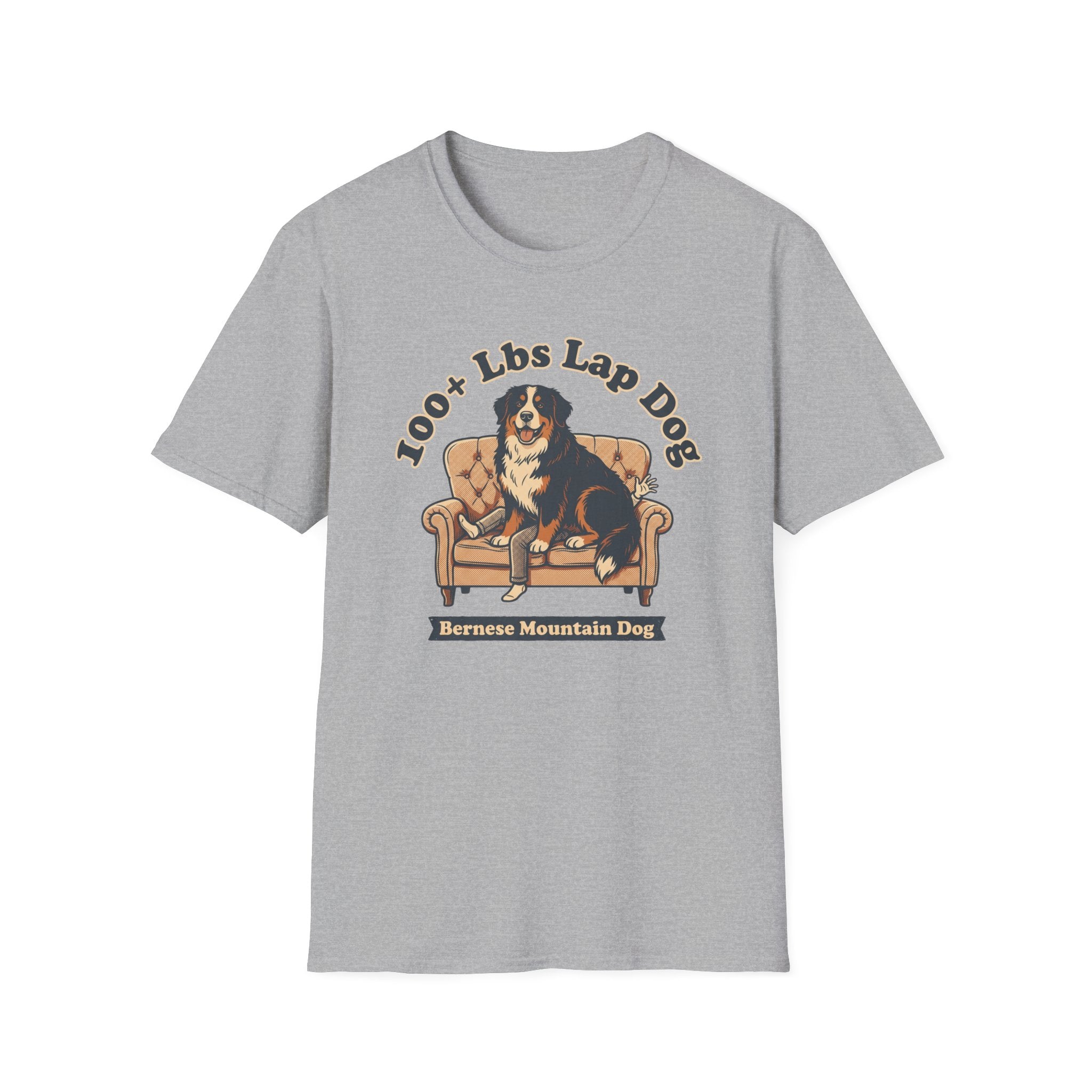 Old Timey Lap Dog Bernese Mtn Dog T-Shirt