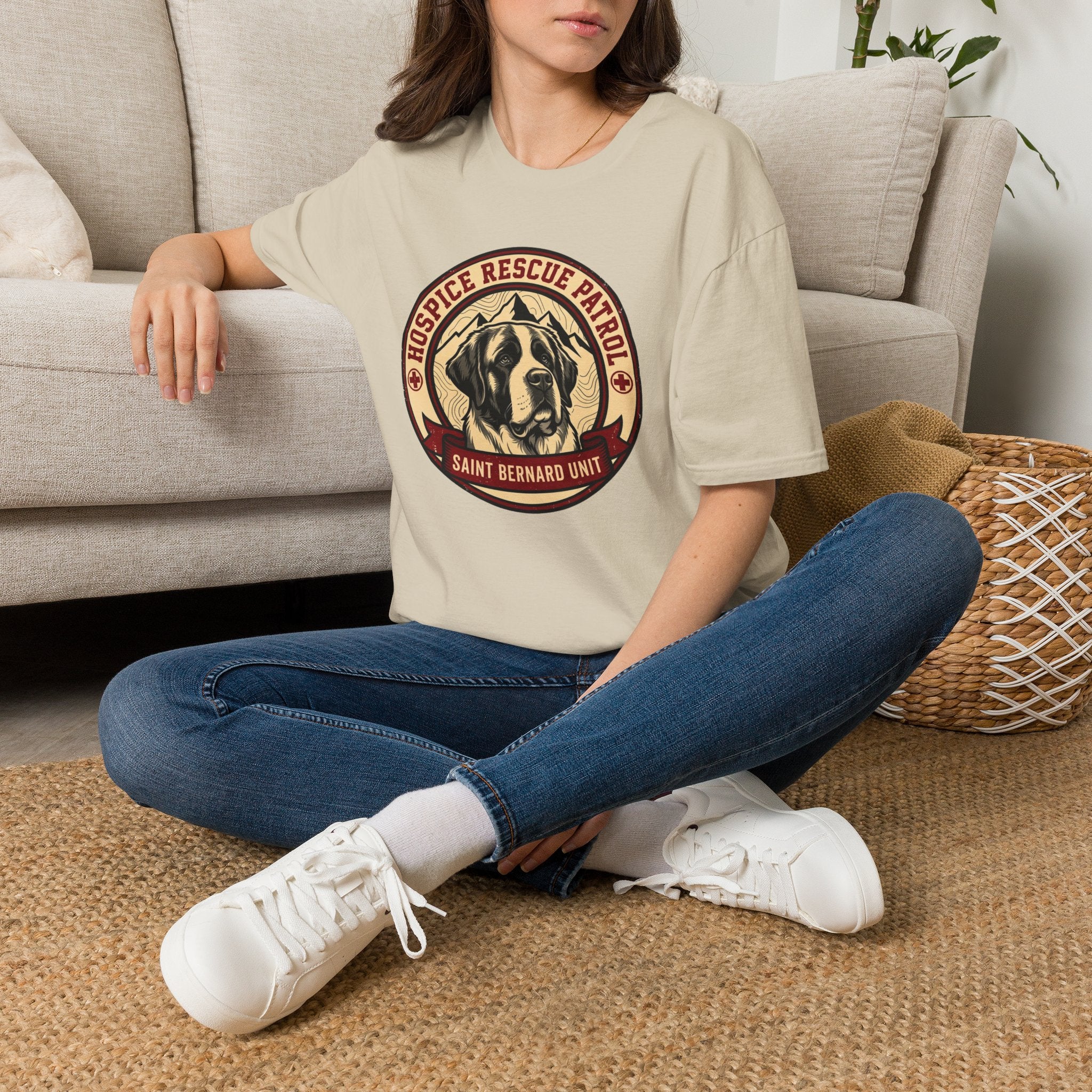 St. Bernard Working Badge T-Shirt