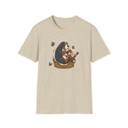 Bernese Mtn Dog in a Basket T-Shirt