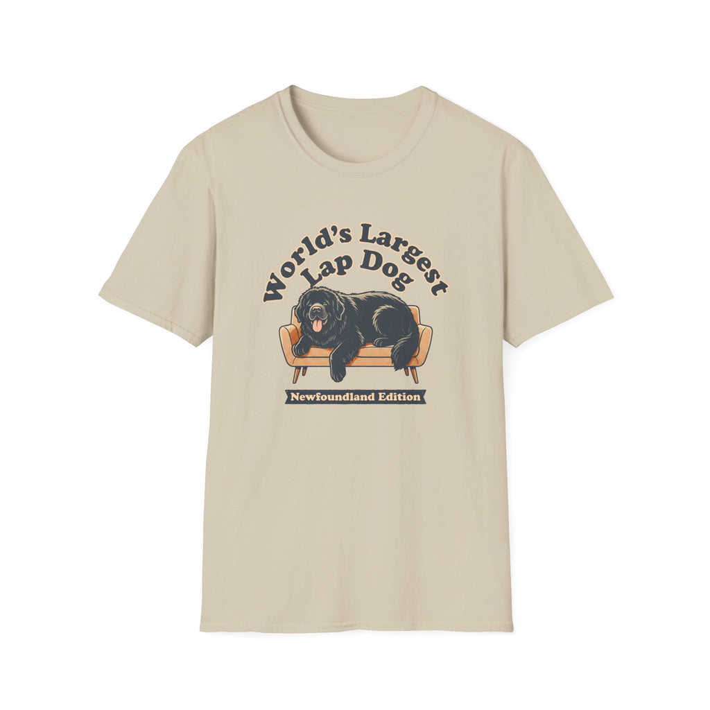 Old Timey Lap Dog Newfoundland T-Shirt