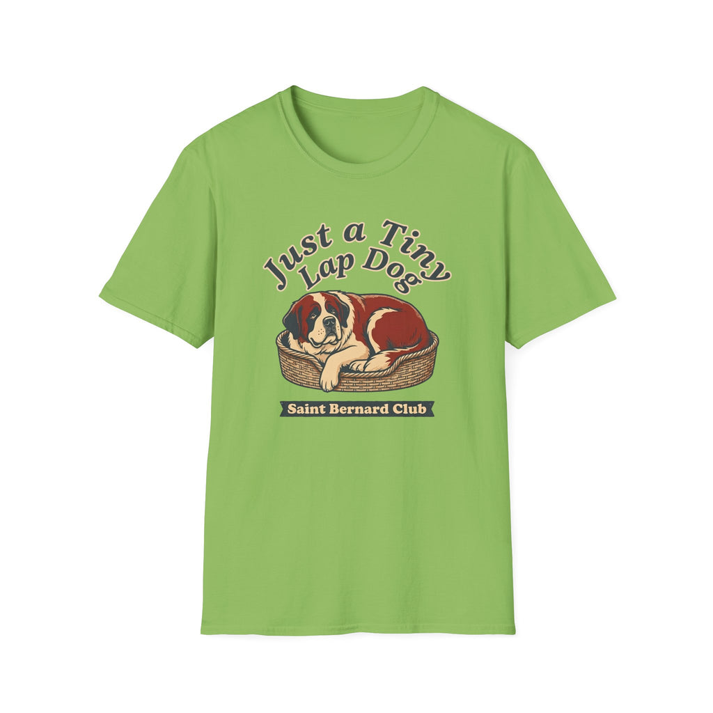 Old Timey Lap Dog St. Bernard T-Shirt