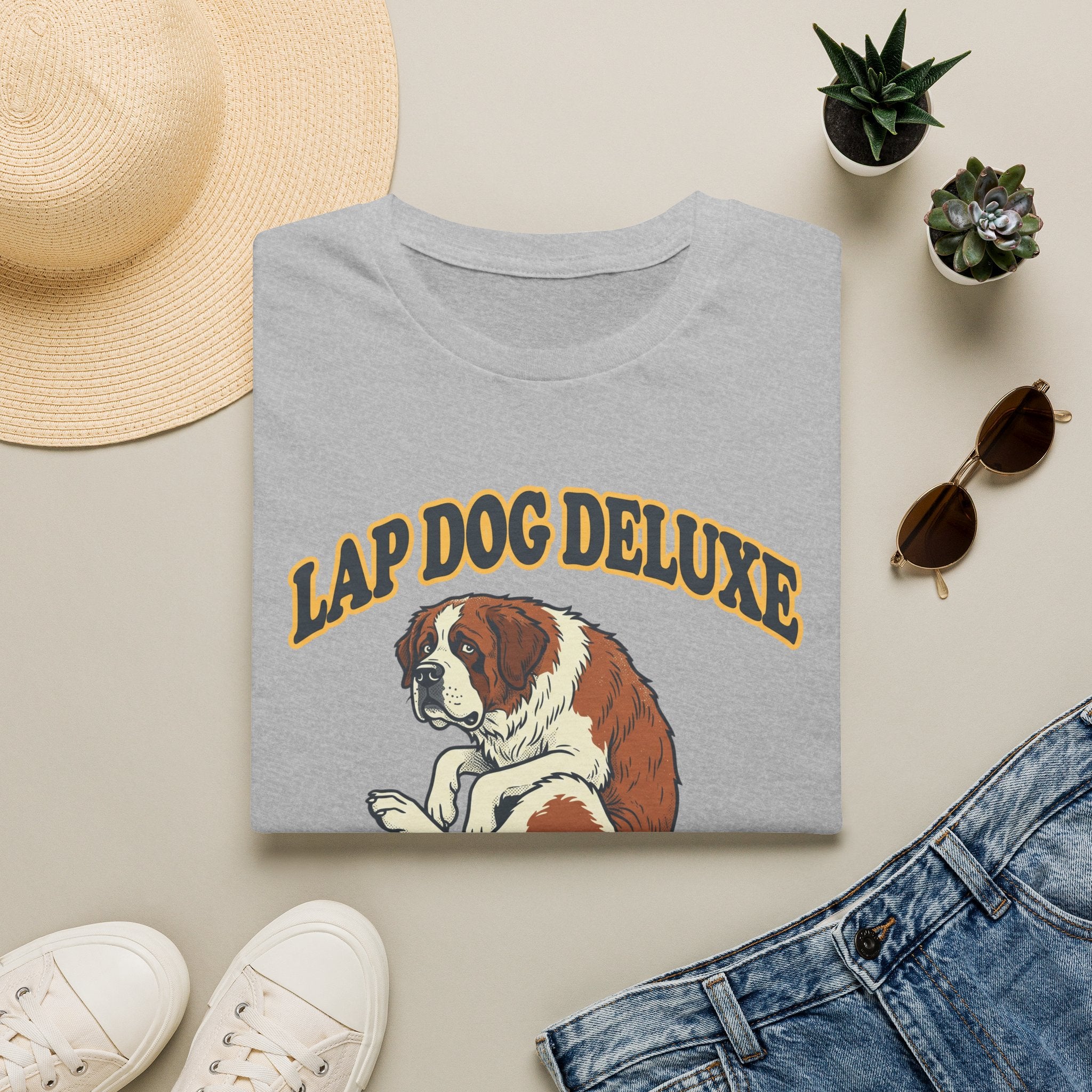 St. Bernard in a Teacup T-Shirt