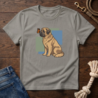 Butterfly on Mastiff Nose T-Shirt