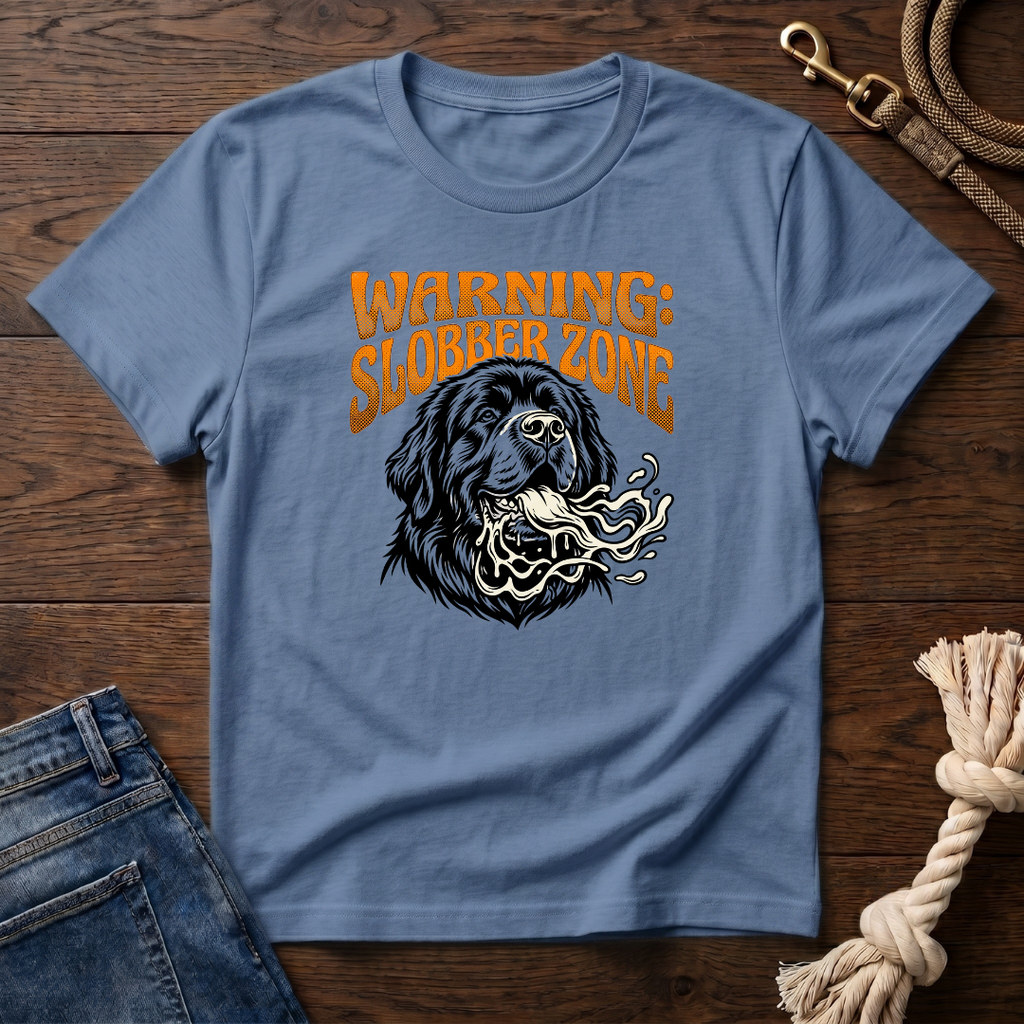 Slobber Zone Newfoundland T-Shirt