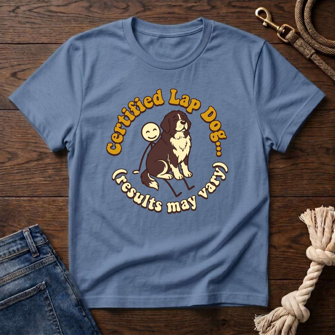 Newfoundland on a Stick Man T-Shirt