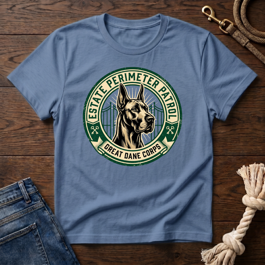 Great Dane Working Badge T-Shirt