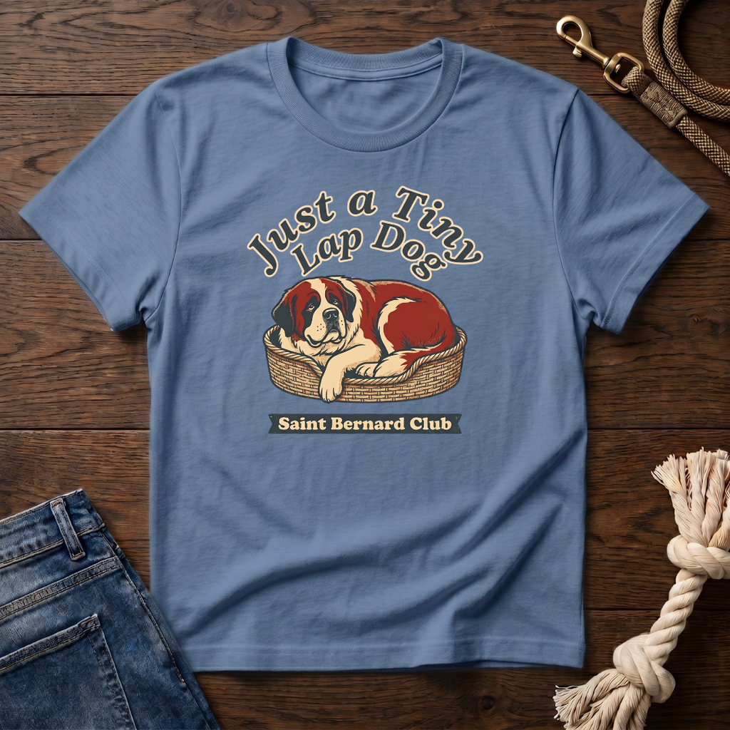 Old Timey Lap Dog St. Bernard T-Shirt