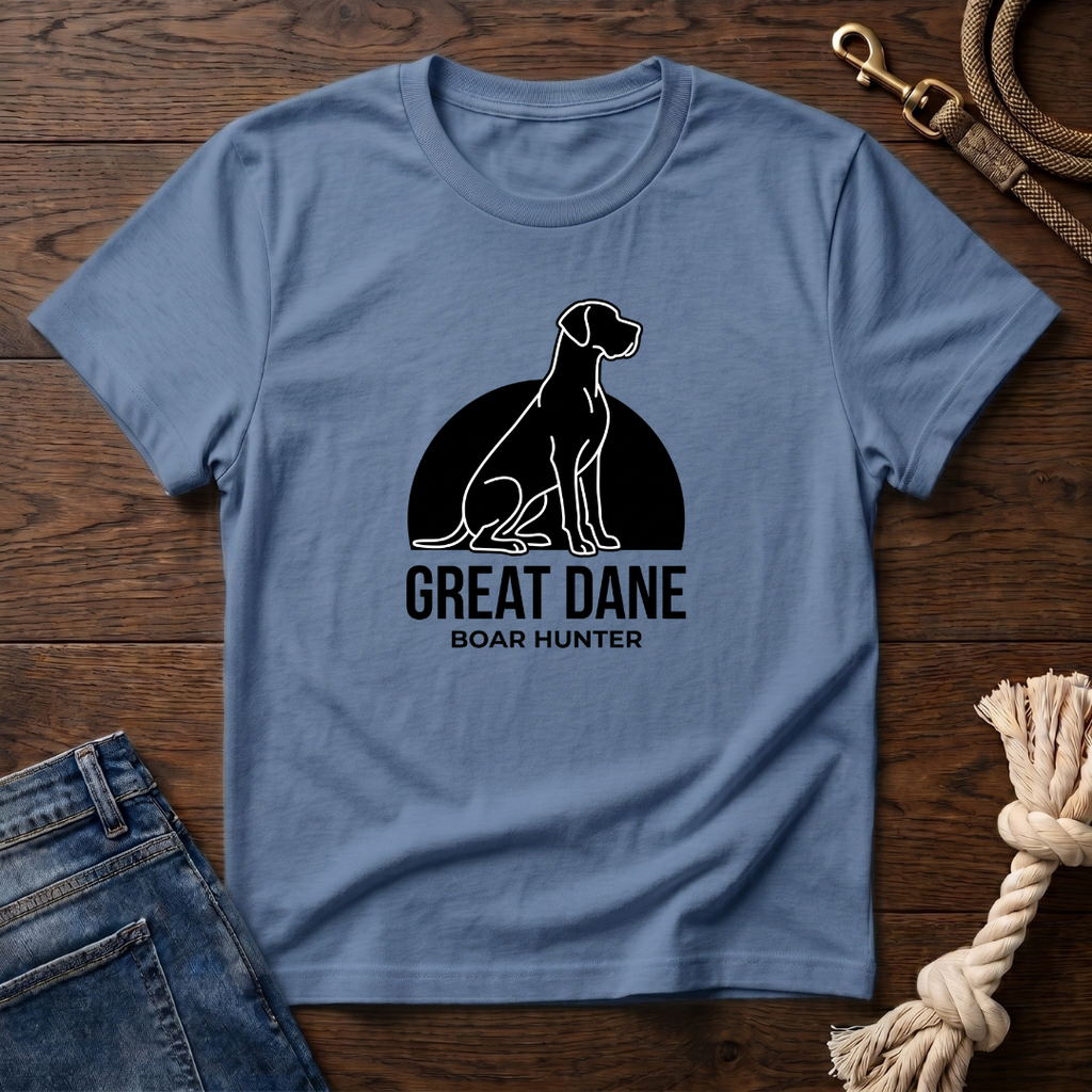 Great Dane Boar Hunter T-Shirt