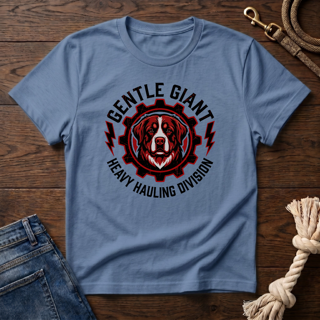Heavy Hauling Bernese Mtn Dog T-Shirt