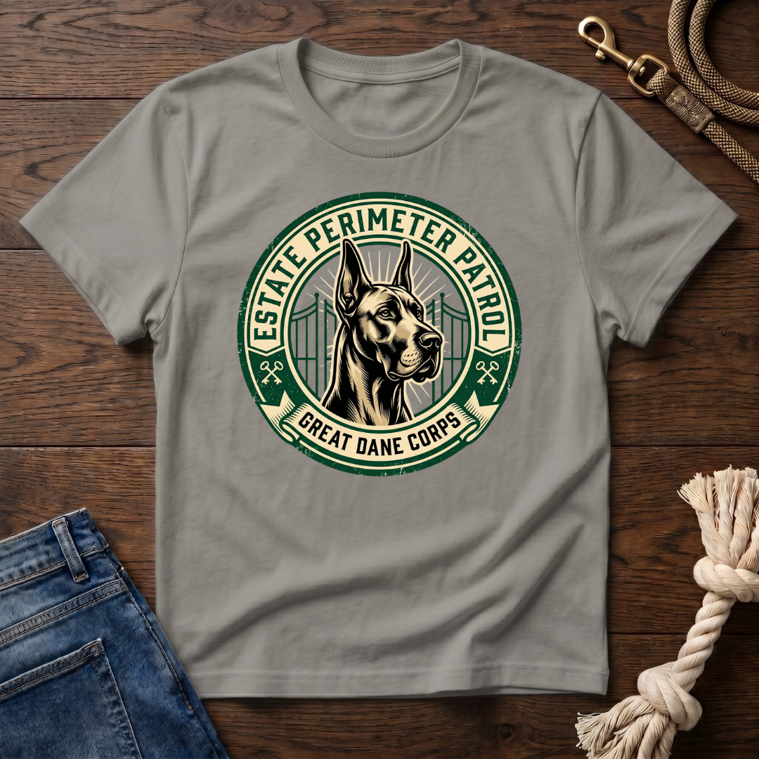 Great Dane Working Badge T-Shirt
