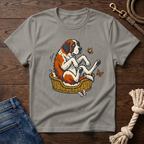 St. Bernard in a Basket T-Shirt