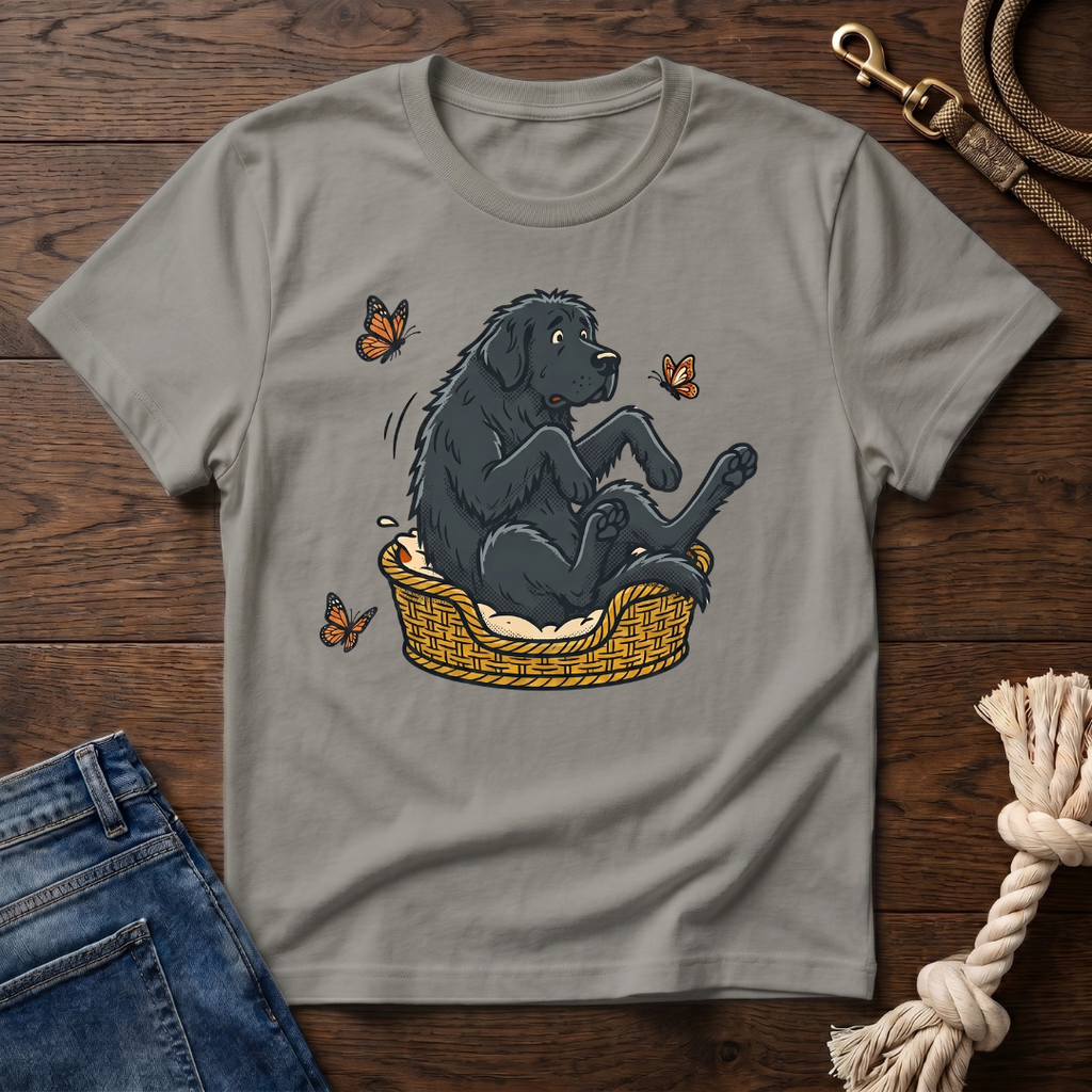 Newfoundland in a Basket T-Shirt