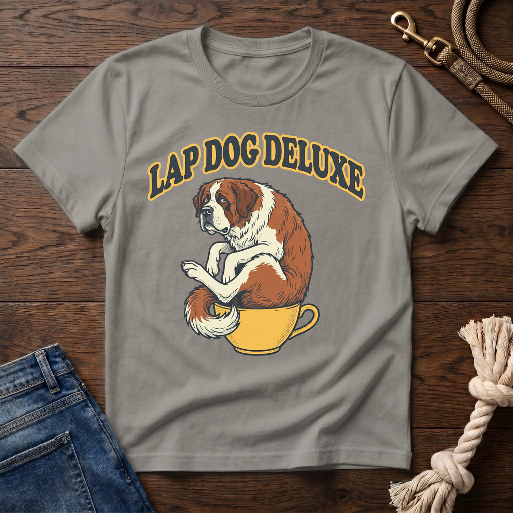 St. Bernard in a Teacup T-Shirt
