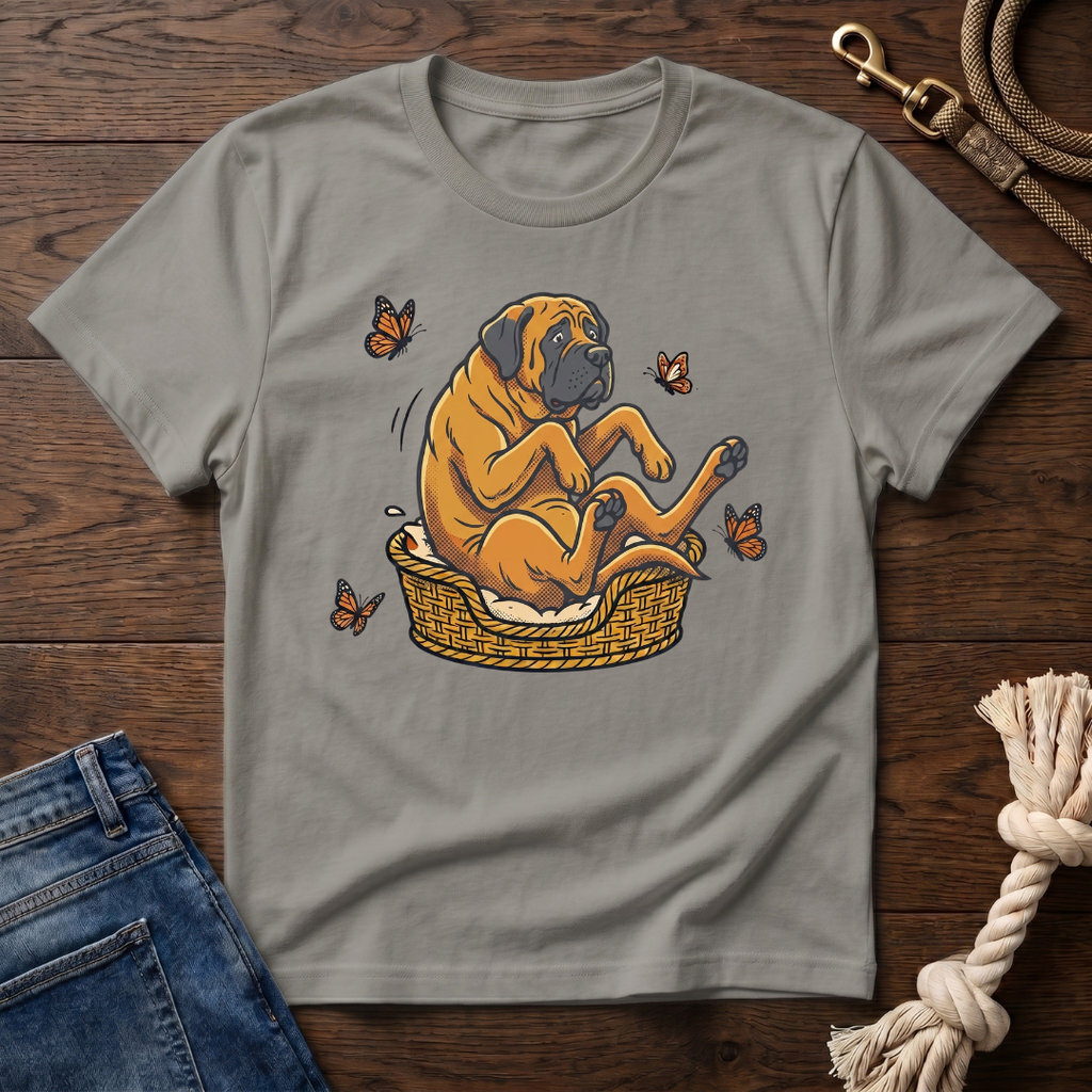 Mastiff in a Basket T-Shirt