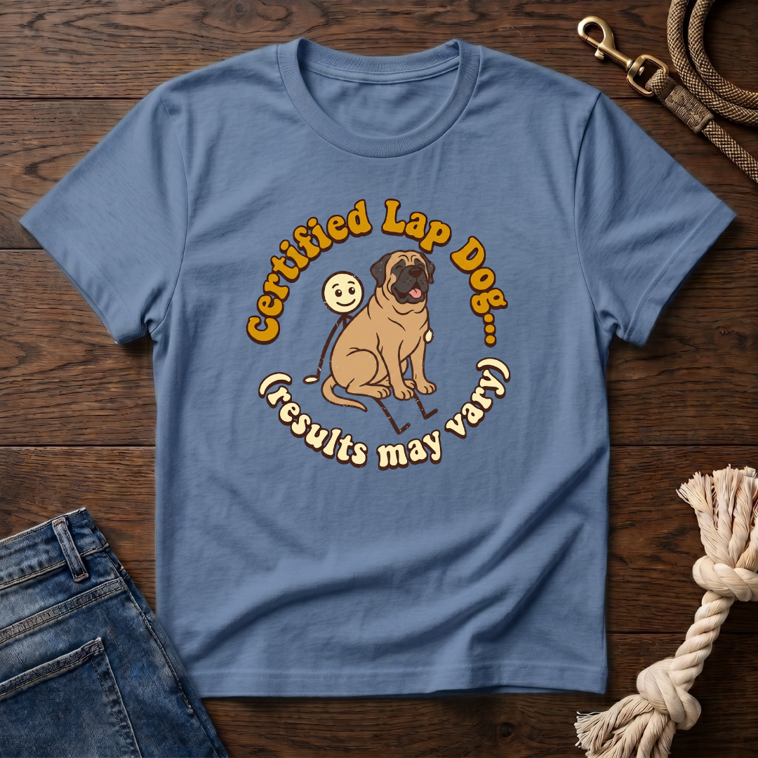 Mastiff on a Stick Man T-Shirt