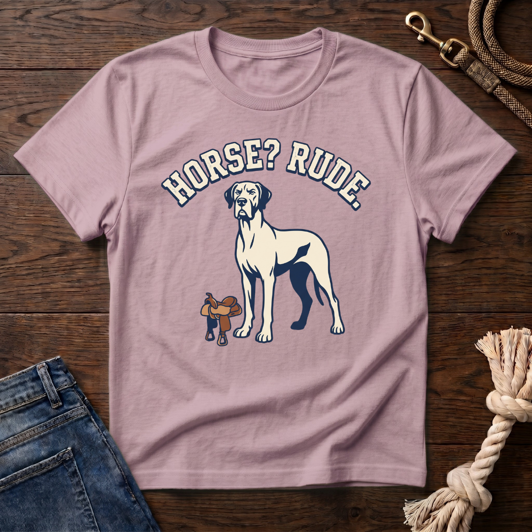 Horse? Great Dane T-Shirt