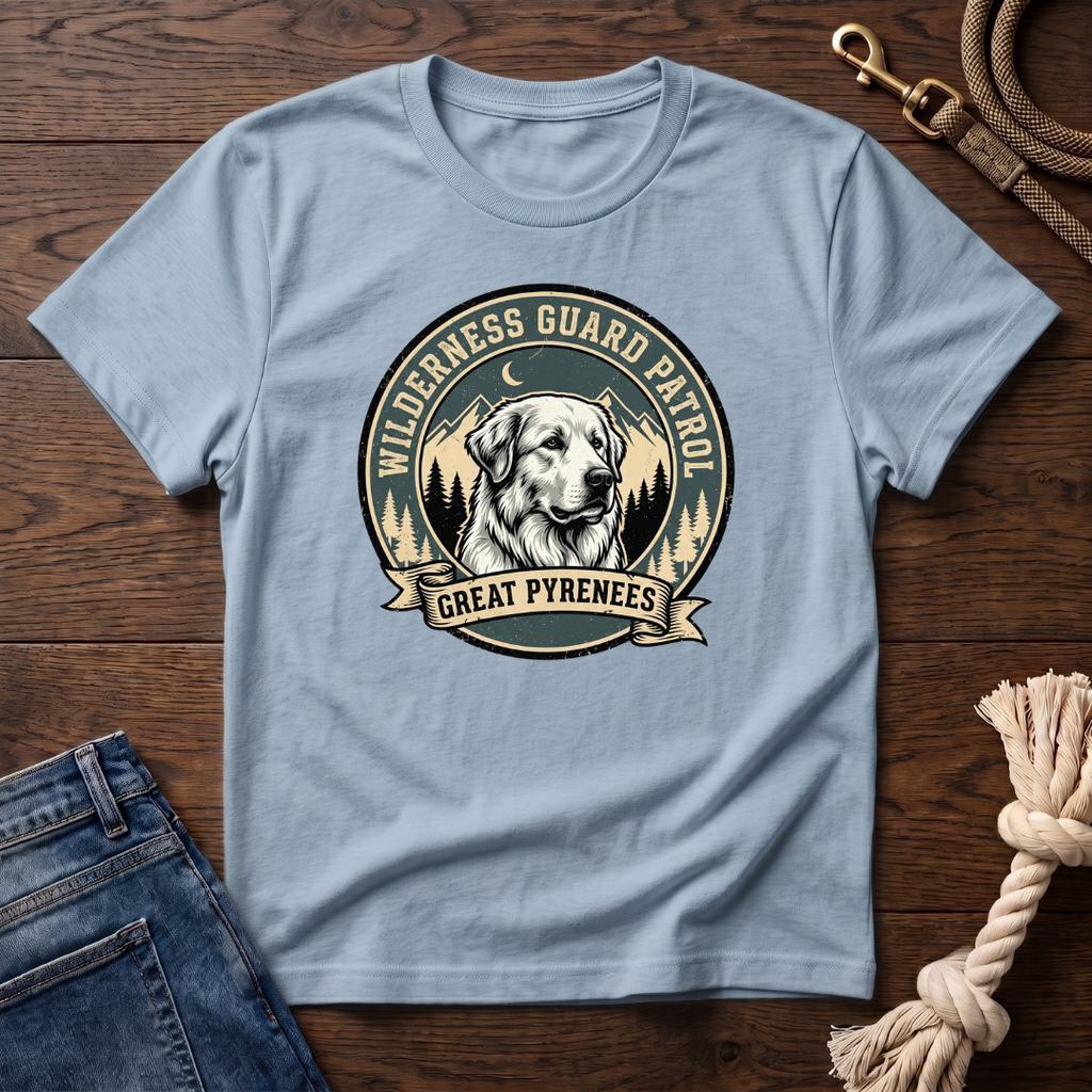 Great Pyrenees Working Badge T-Shirt