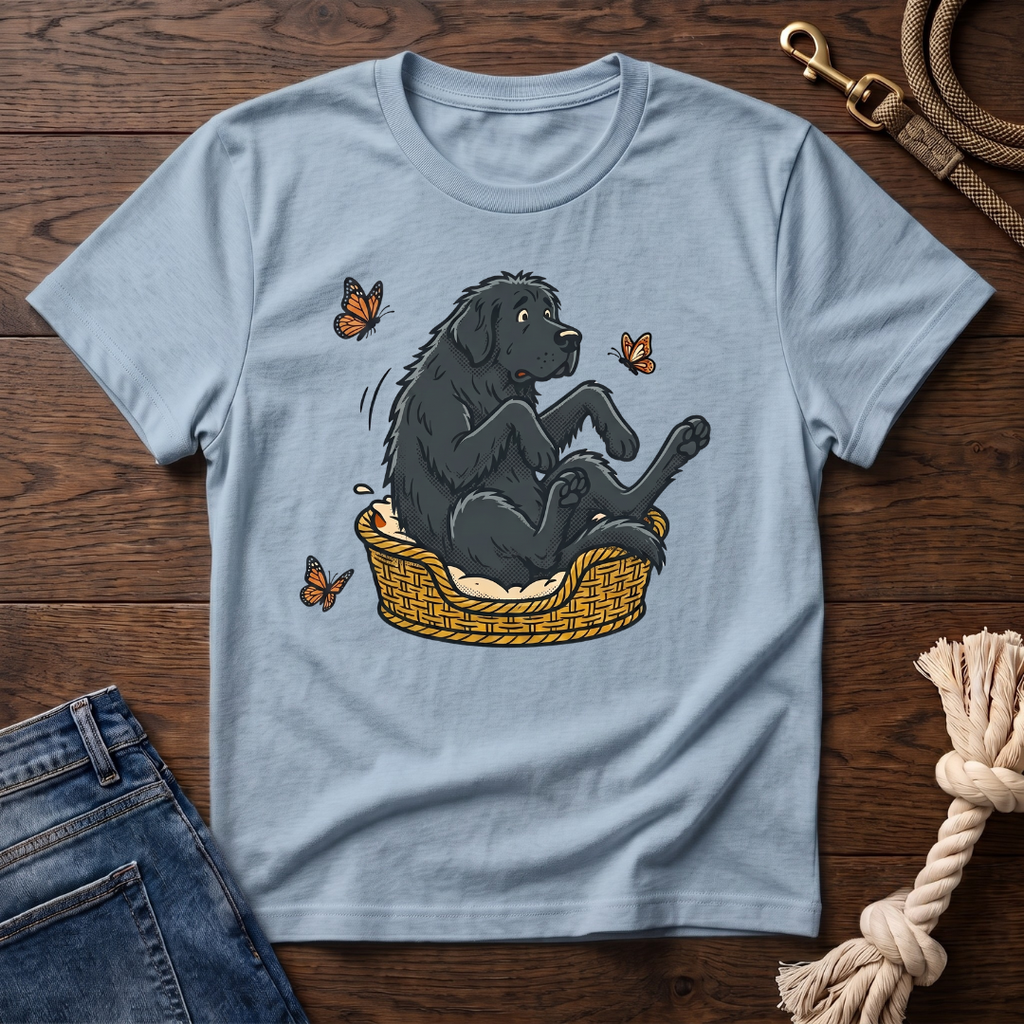 Newfoundland in a Basket T-Shirt