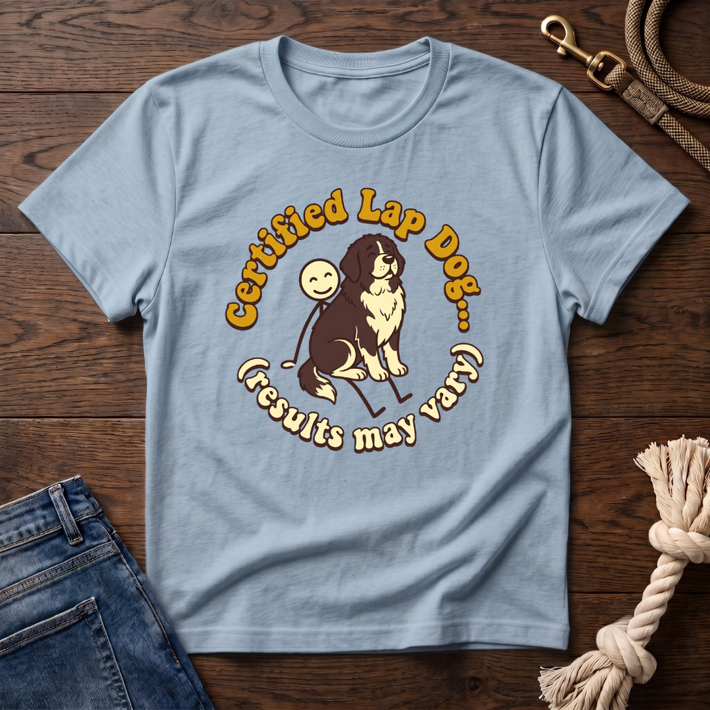 Newfoundland on a Stick Man T-Shirt