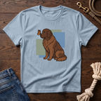 Butterfly on Newfoundland Nose T-Shirt