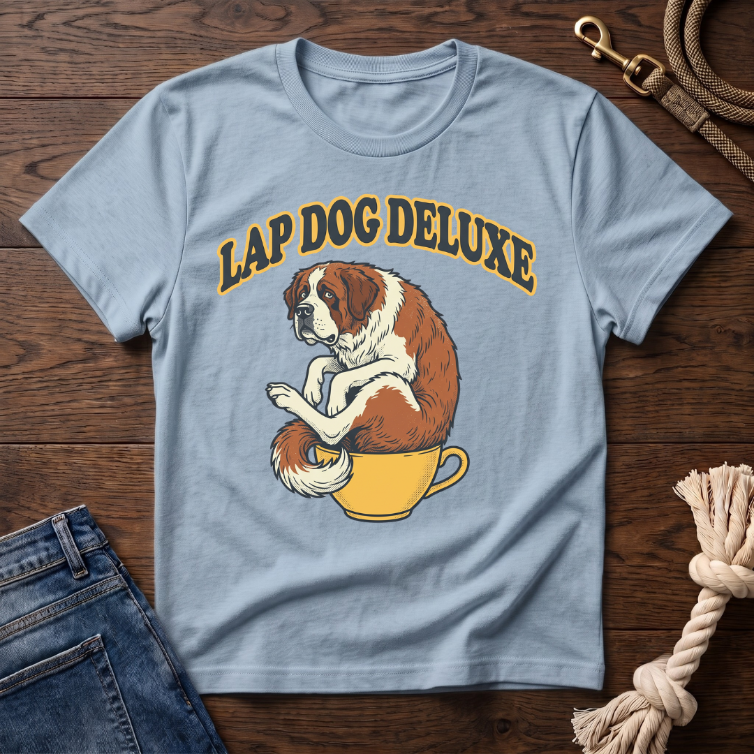 St. Bernard in a Teacup T-Shirt