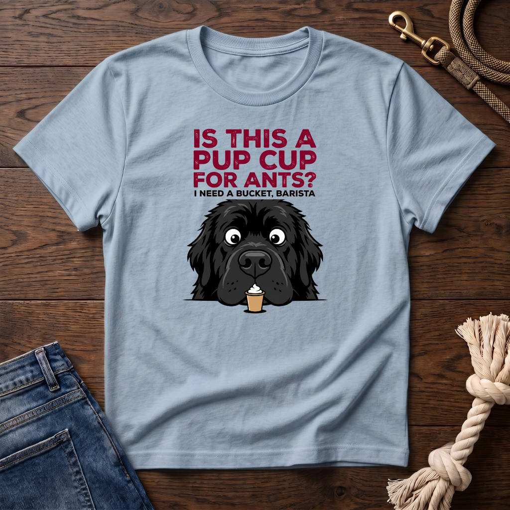 Pup Cup or Bucket Newfoundland T-Shirt